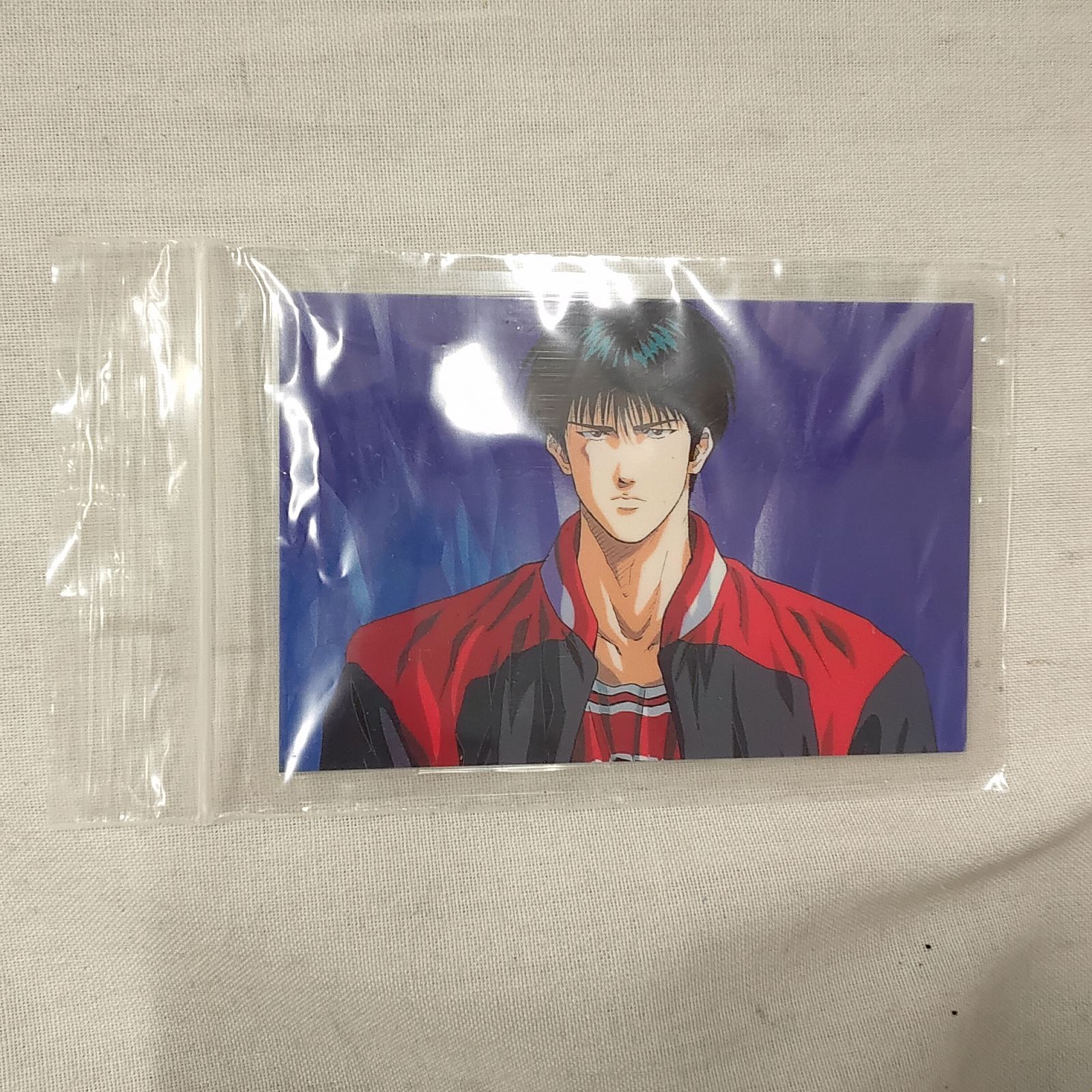 中古品 スラムダンク 流川楓 ブロマイド カード カードダス 湘北高校