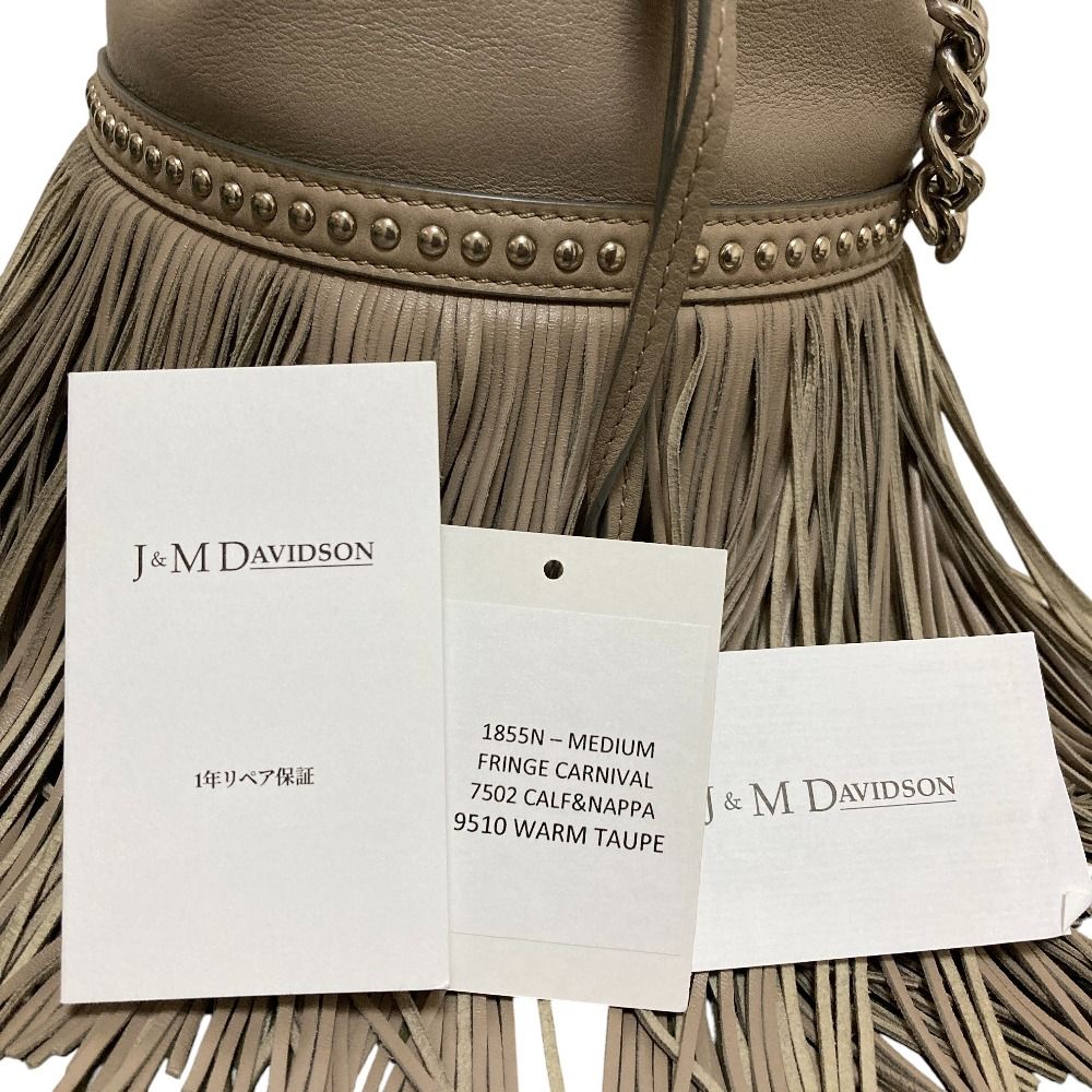 新品同様 J&M DAVIDSON ジェイアンドエムデヴィッドソン フリンジ