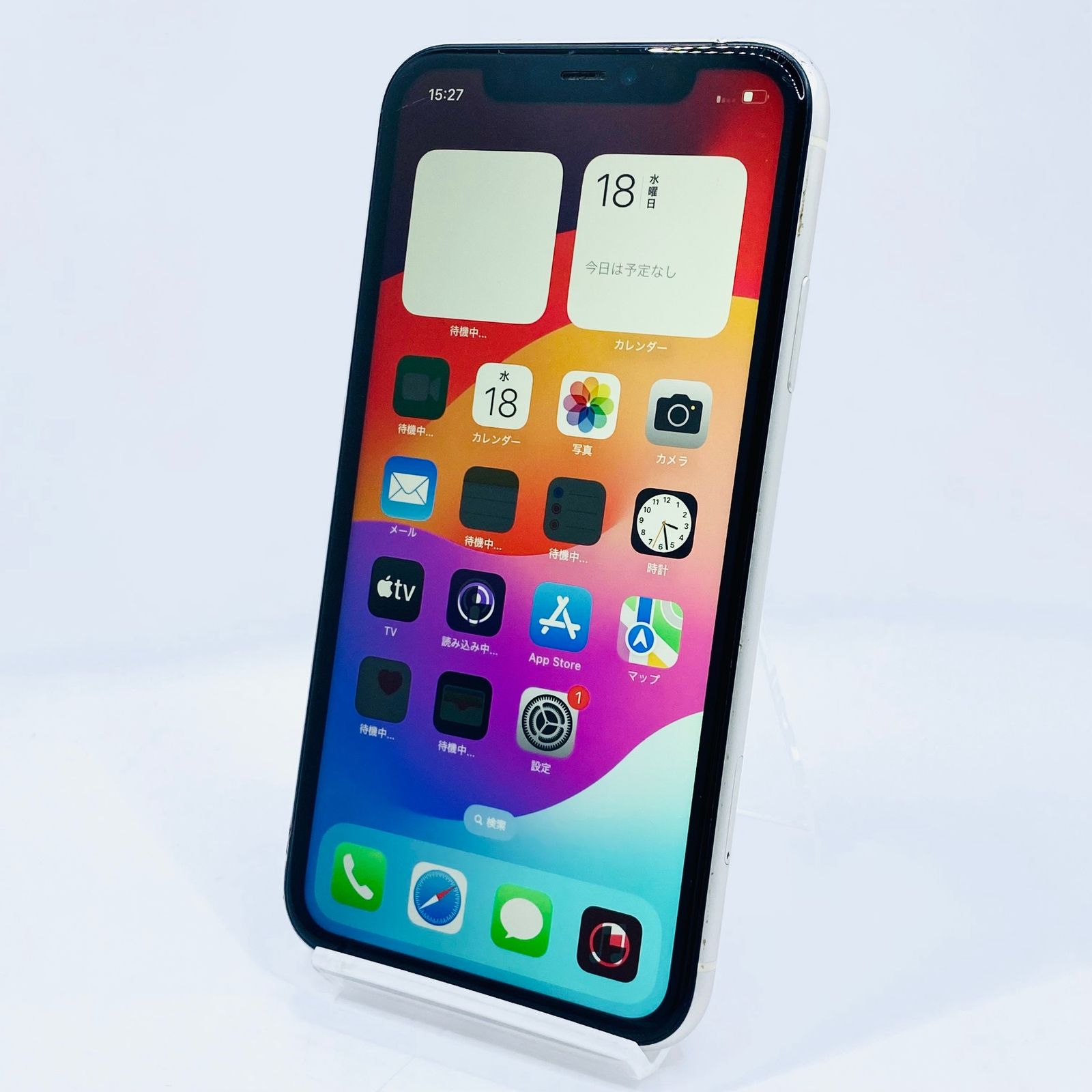 iPhone11 128GB ホワイト SIMフリー 中古 - メルカリ