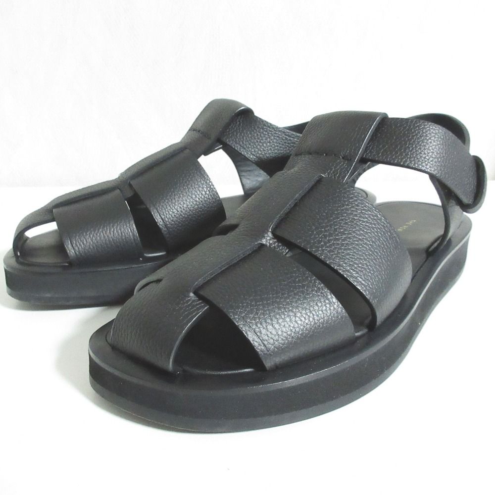 美品 THE ROW ザロウ FISHERMAN SANDALS レザー 美品 THE ROW ザロウ FISHERMAN SANDALS レザー