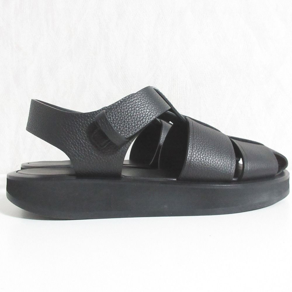 美品 THE ROW ザロウ FISHERMAN SANDALS レザー 美品 THE ROW ザロウ FISHERMAN SANDALS レザー