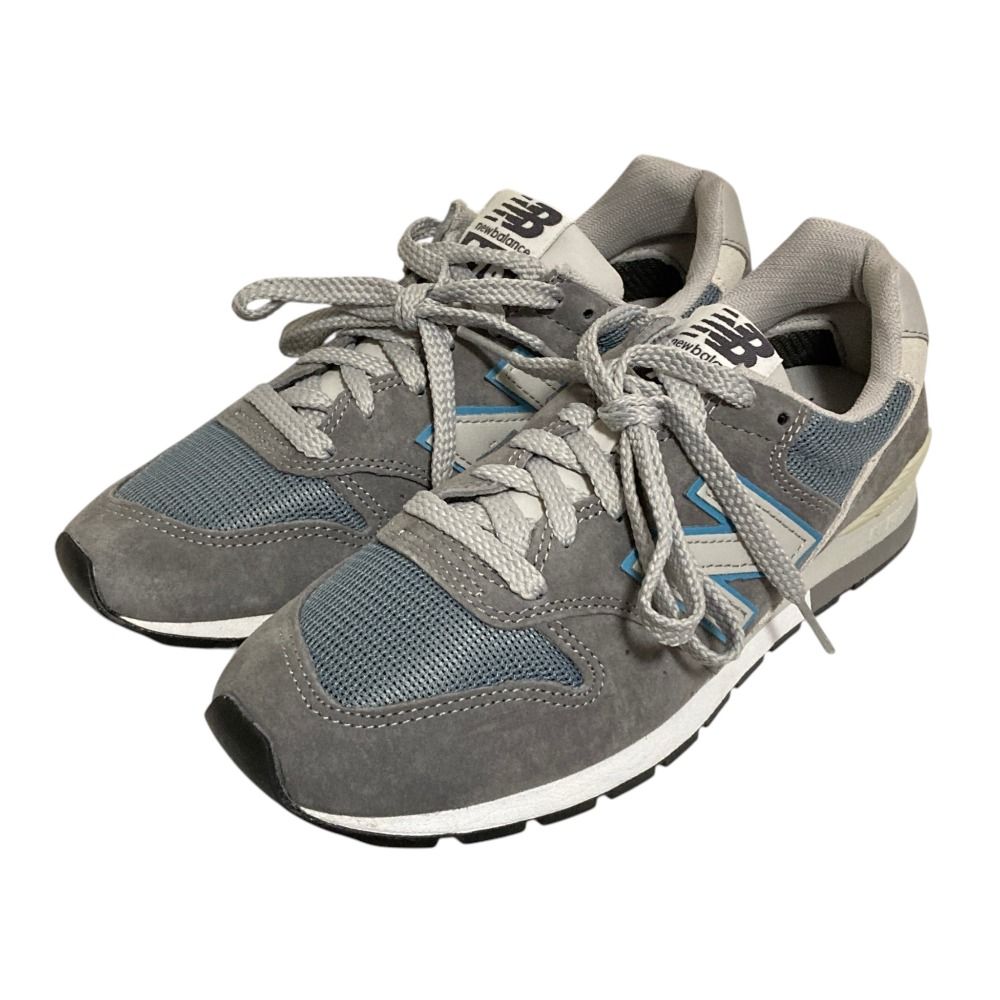 New Balance」 ローカットスニーカー 23.5cm グレー レディース 「New 