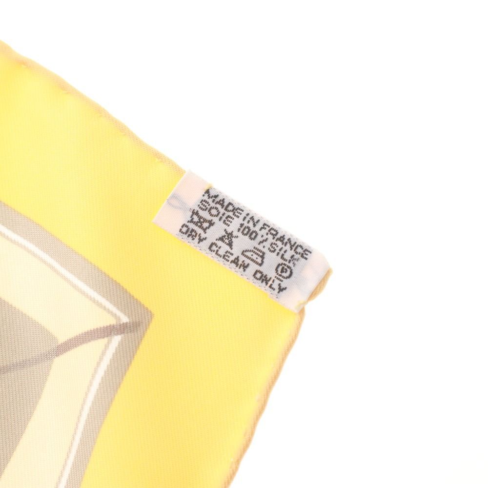 □ HERMES エルメス スカーフ カレ90 服飾小物 柄 馬 シルク
