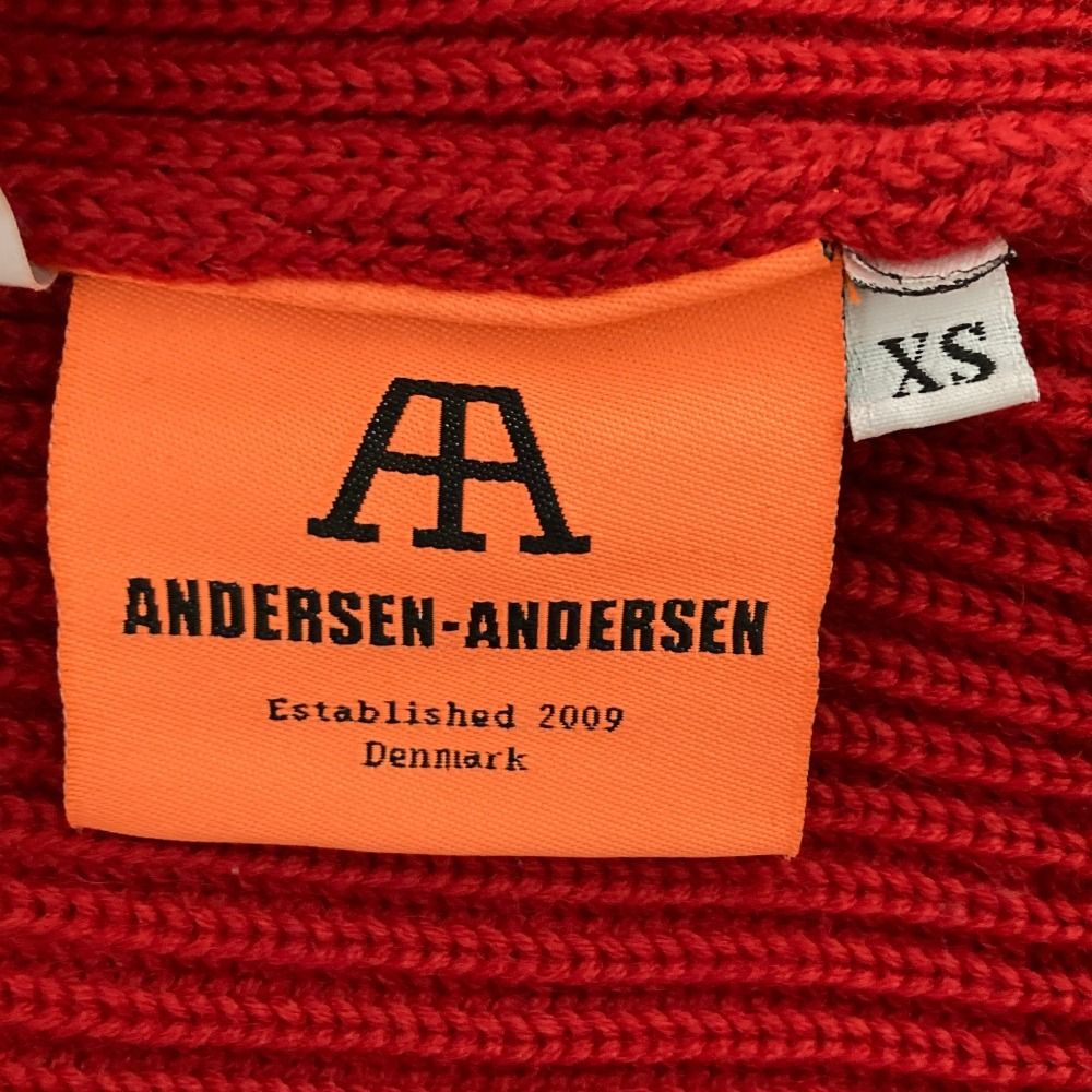 美品 ANDERSEN-ANDERSEN アンデルセンアンデルセン 5G ネイビー