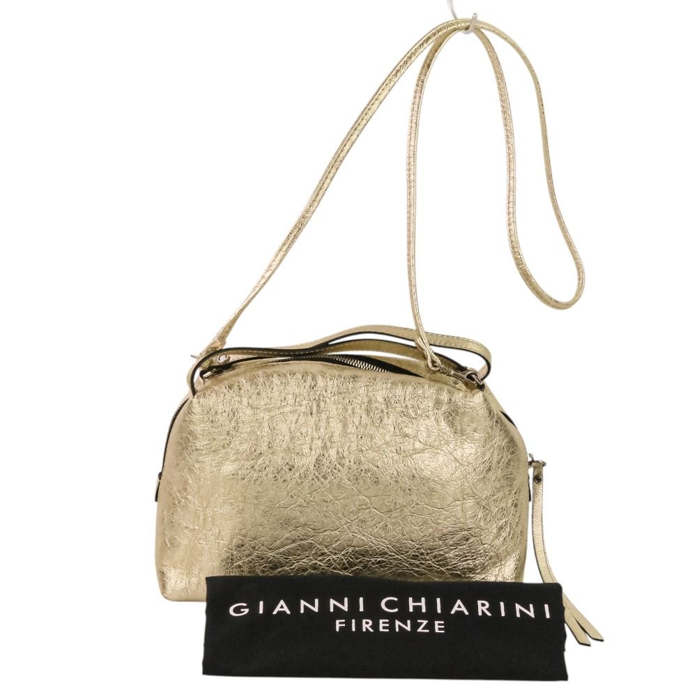 美品✨ジャンニキャリーニ アリファ ALIFA S レザー ハンドバッグ 良品 