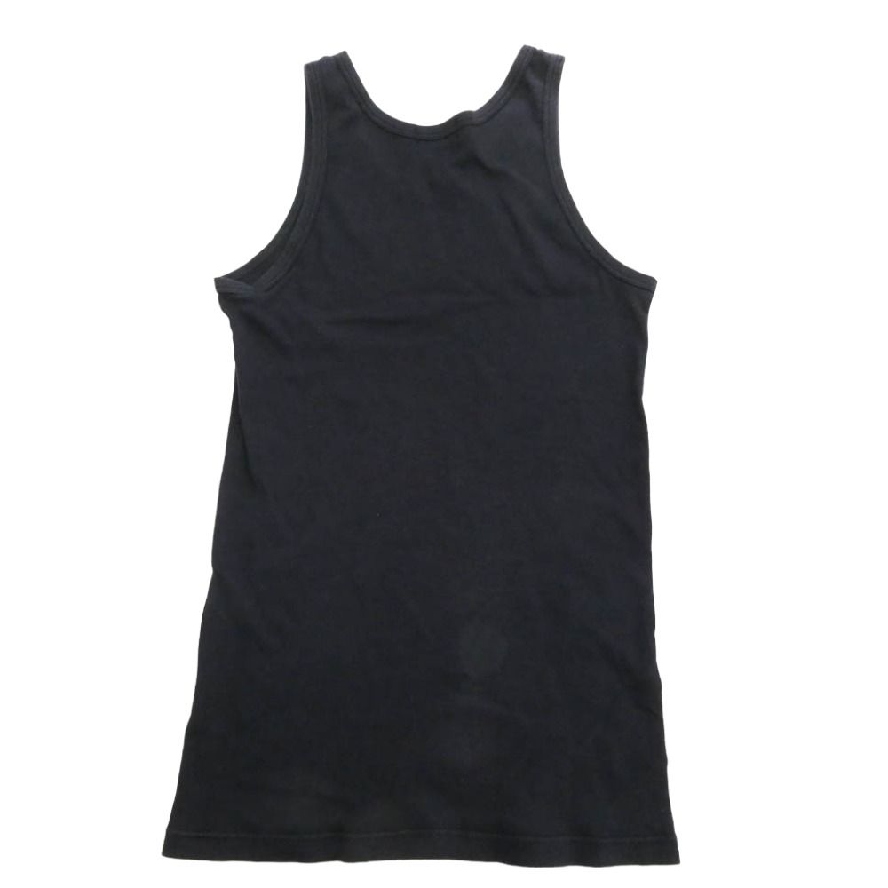 HELMUT LANG ヘルムートラング 00s 本人期 タンクトップ ブラック
