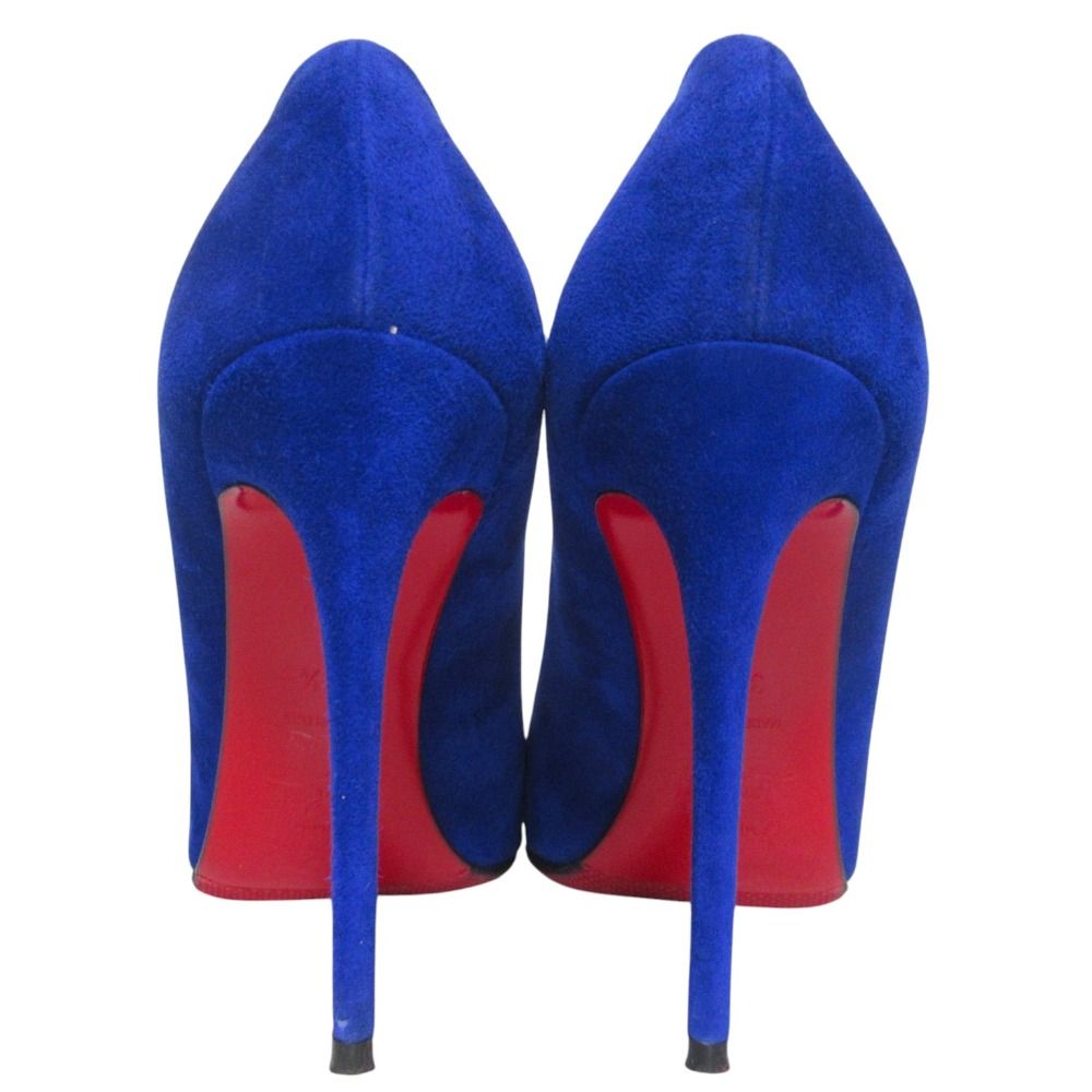 美品 Christian Louboutinクリスチャンルブタン スタッズ装飾 ポイン 