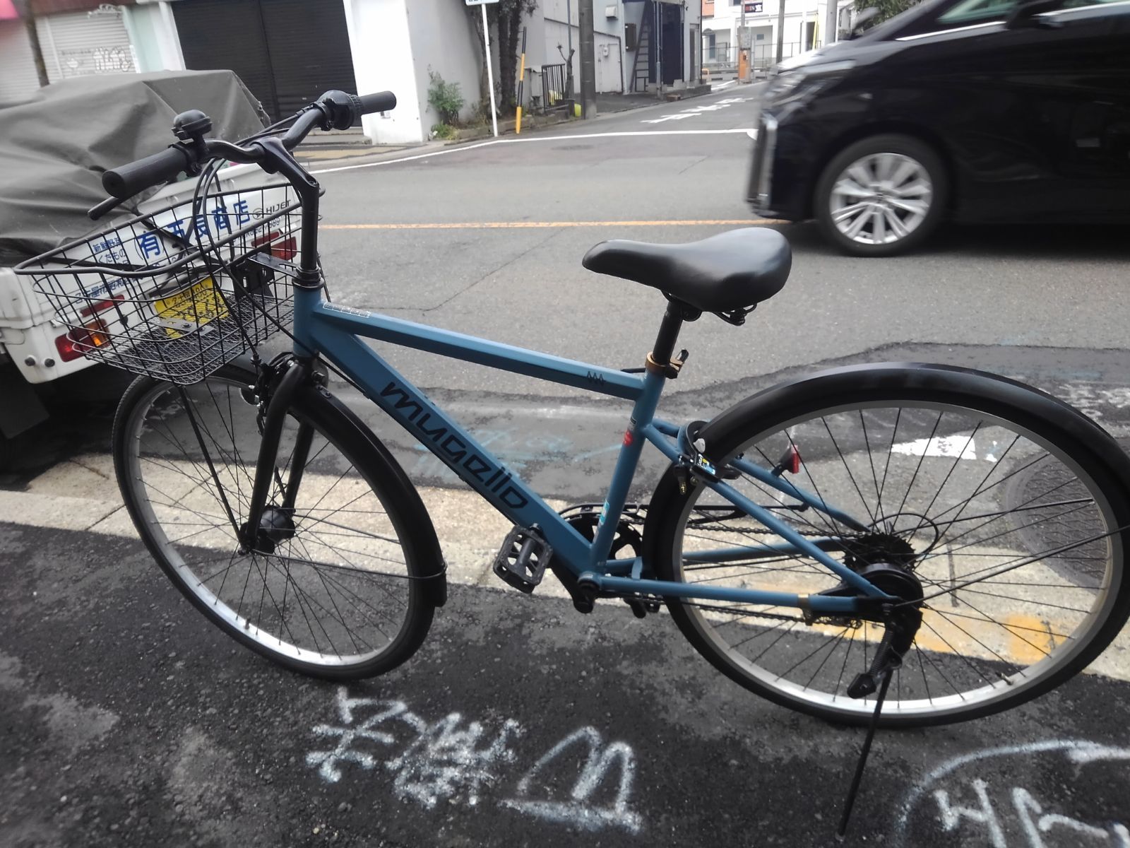 自転車 引き取り限定！(名古屋市昭和区)自転車4022 前後タイヤ新品 