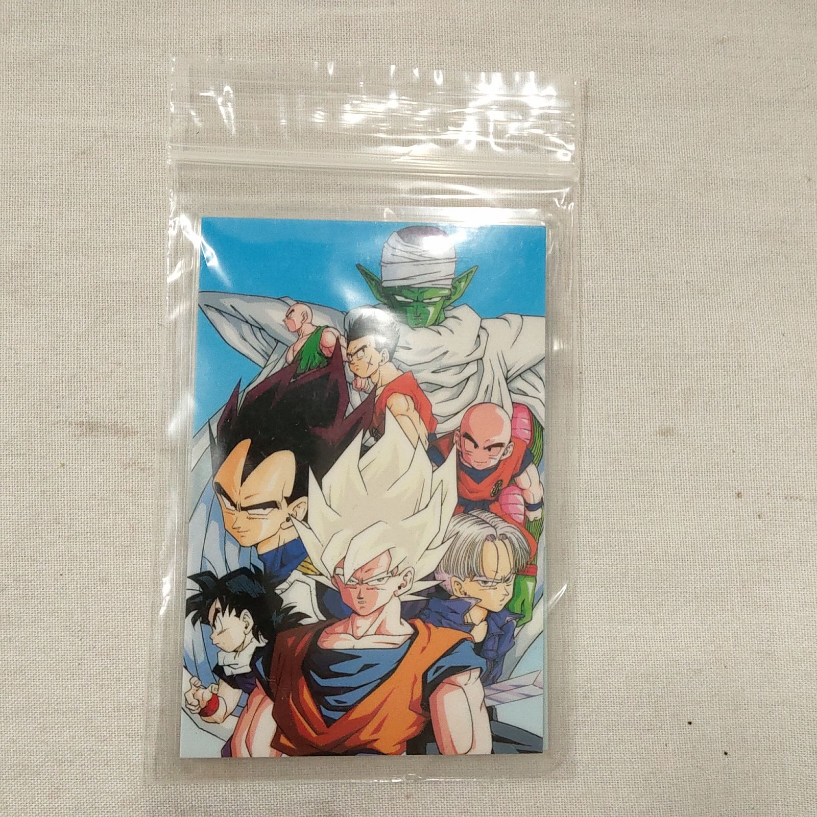 中古品 ドラゴンボール 集合写真 孫悟空 クリリン ピッコロ トランクス