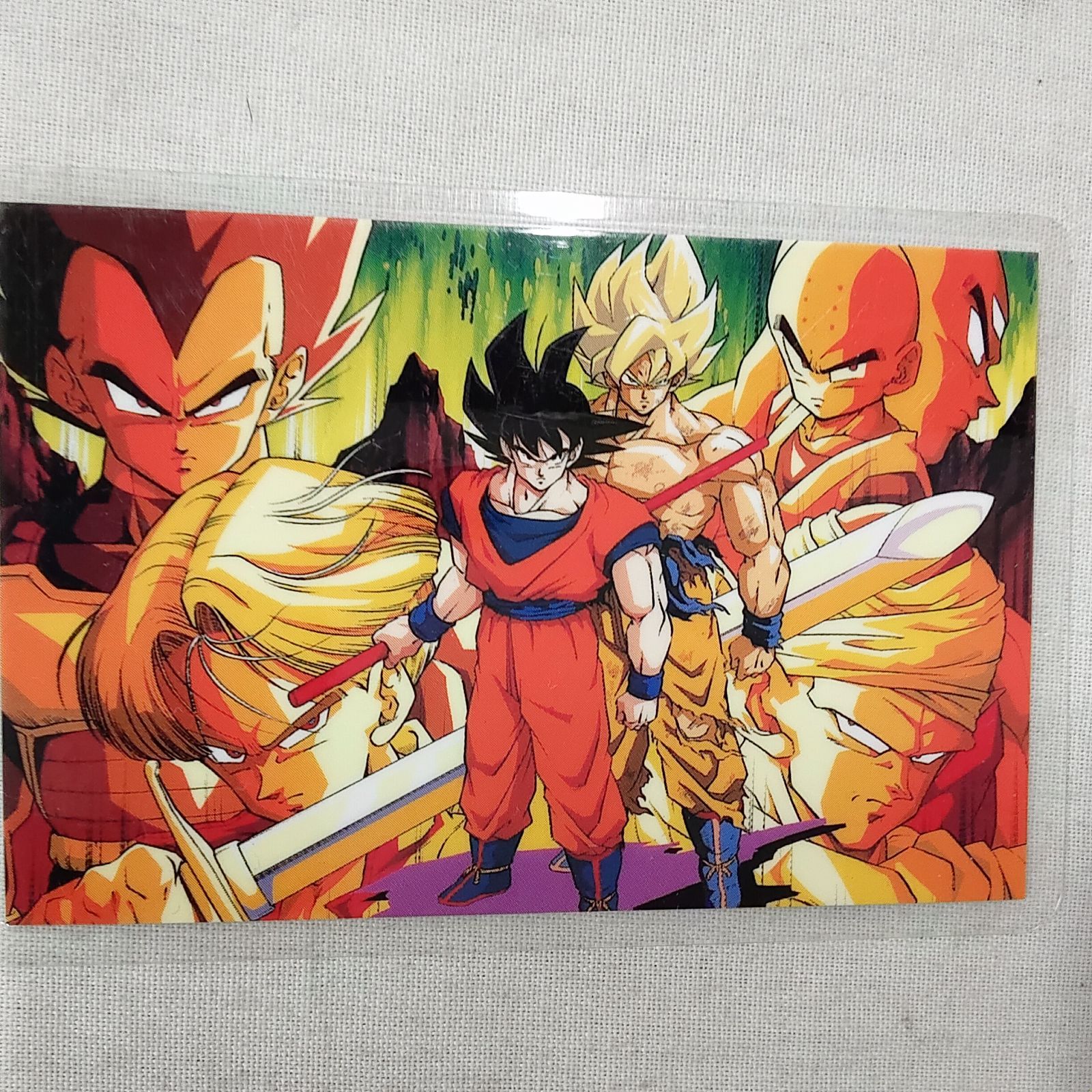 中古品 ドラゴンボール 集合写真 孫悟空 クリリン ピッコロ トランクス