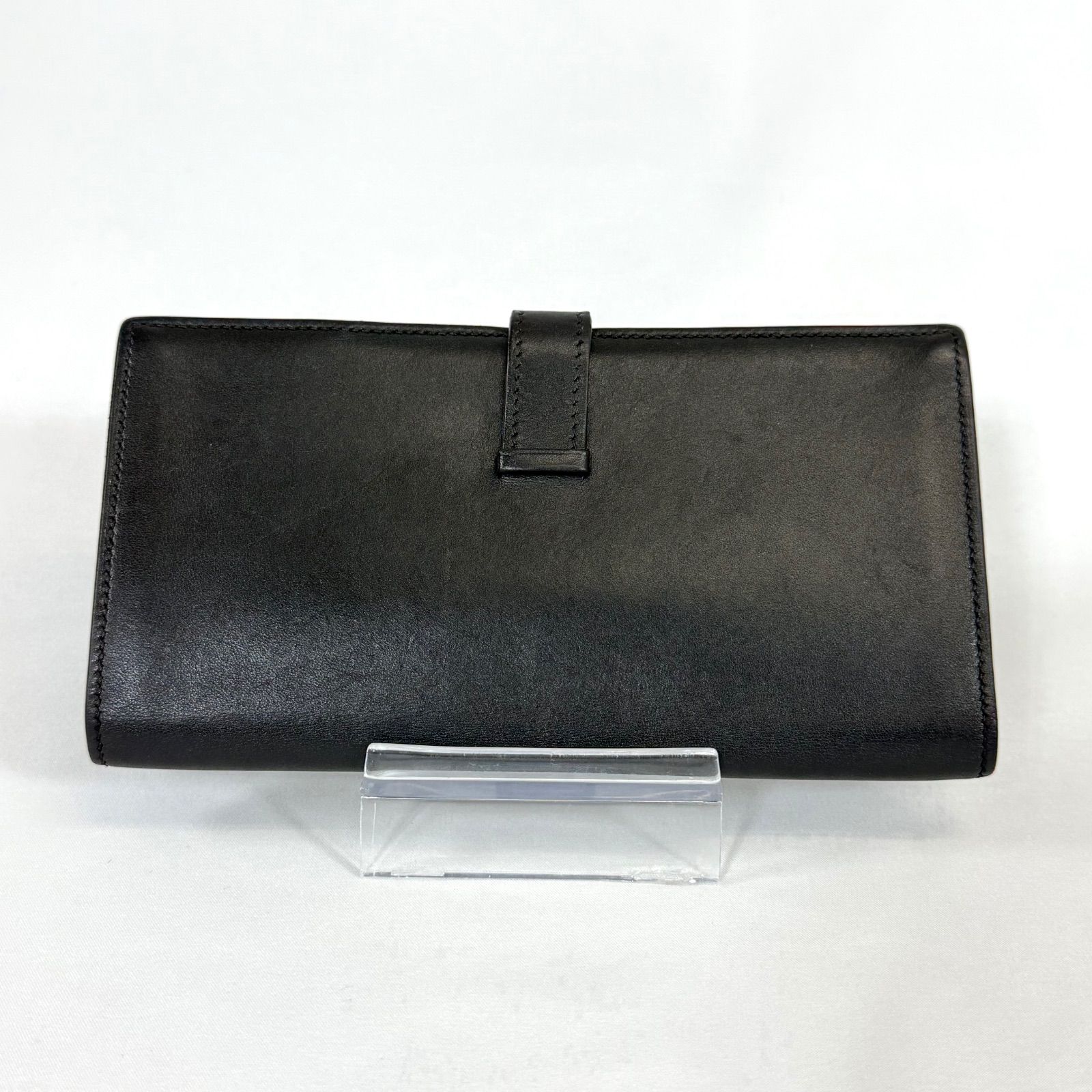 人気・美品】HERMES エルメス ボックスカーフ ベアンスフレ 長財布 