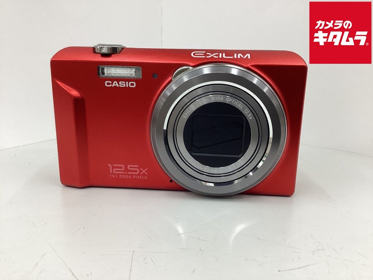 カメラ 【】 【難あり品】 カシオ EXILIM EX-ZS100 レッド