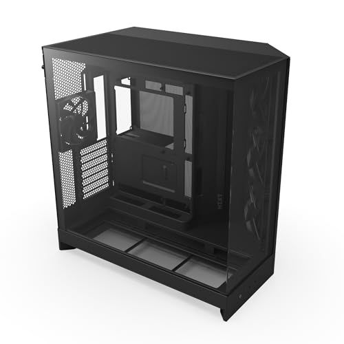 新品 NZXT H9 Flow (2025) デュアルチャンバー ミドルタワー型PCケース ブラック CM-H92FB-01 CS9290