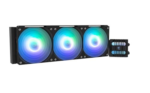 Brand New ZALMAN ALPHA2 SE A36 Black 360mm Size ARGB Compatible Simple Water Cooled CPU Cooler Black HS1520