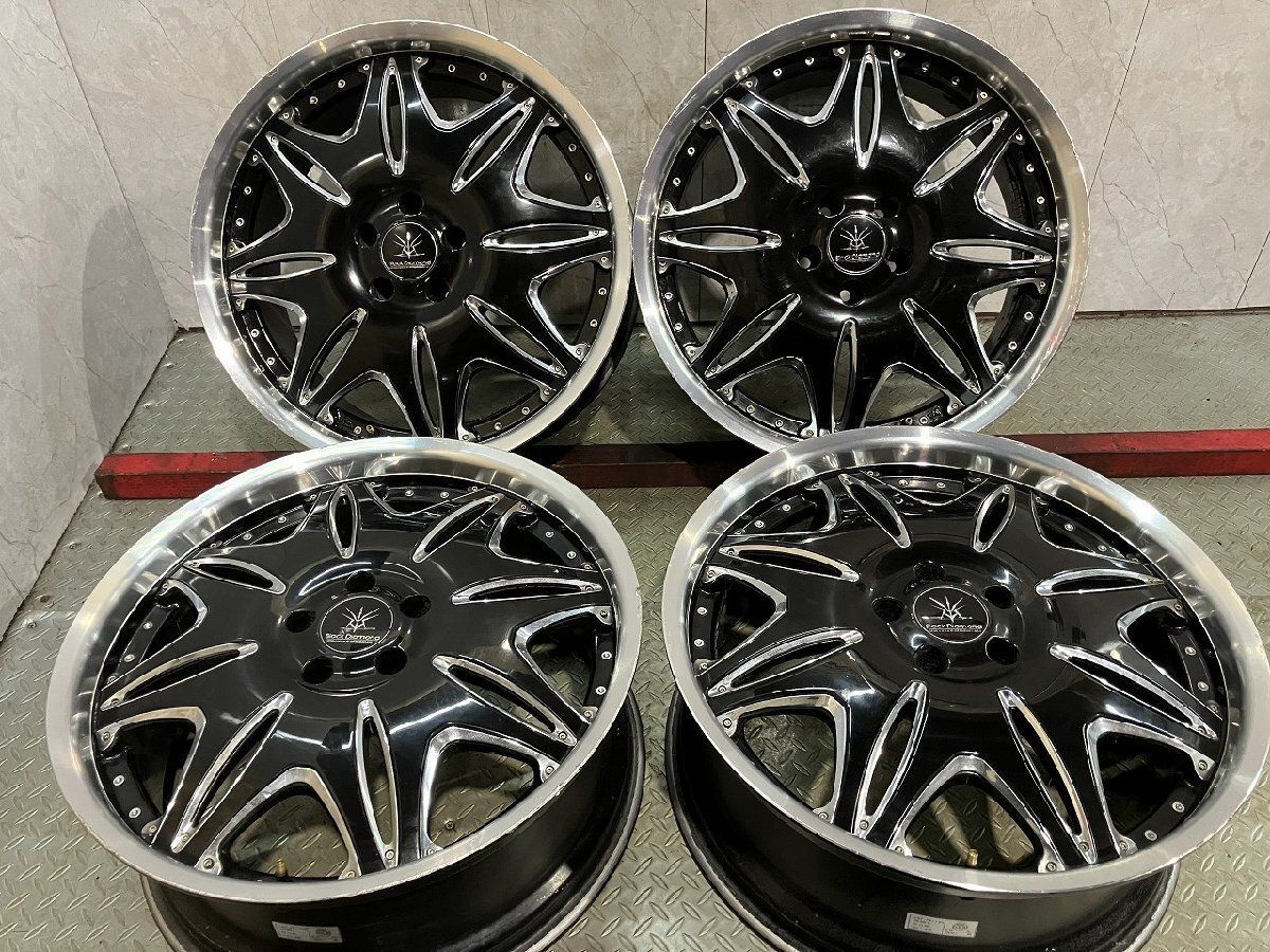 Black Diamond ブラックダイヤモンド 20インチ 4本 8.5J5HPCD114.3+35 
