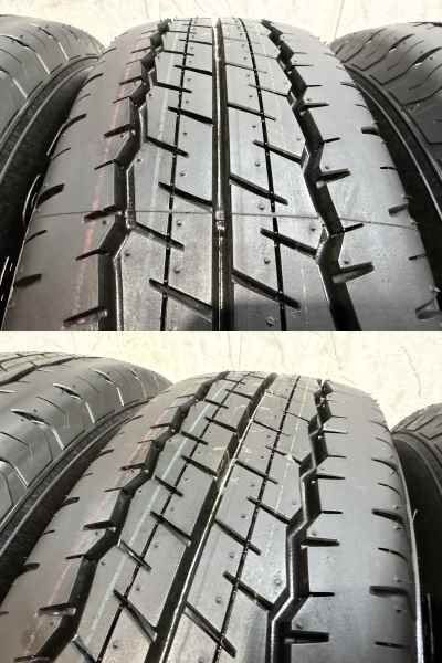 ホイール新品 バランス済【 DL 195/80R15LT】夏タイヤ【415COBRA バッ