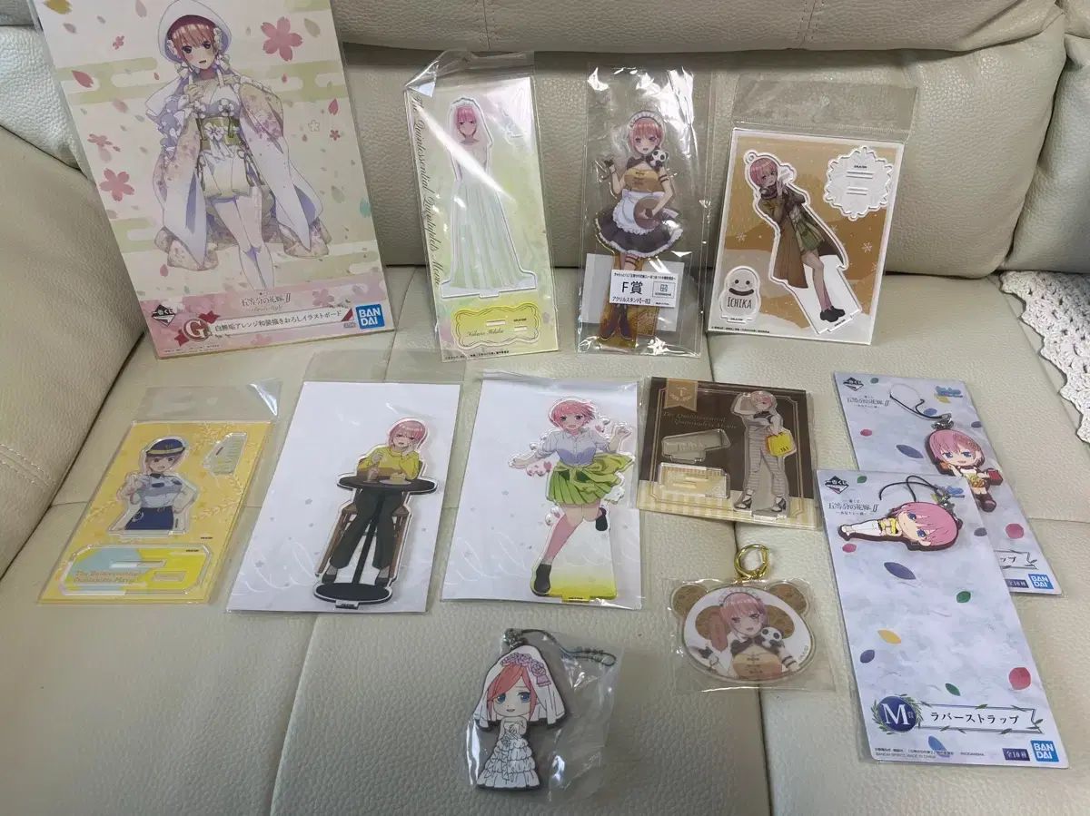 五等分の花嫁 中野 星乃 一歌 グッズ まとめ売り 出品 【公式通販】