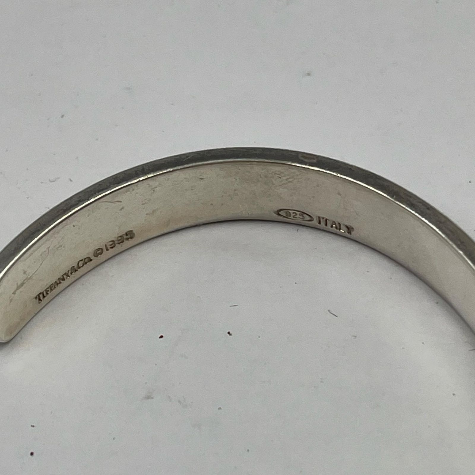 ティファニー 925シルバー ローマ数字 バングル ブレスレット TIFFANY&Co. ティファニー バングル ローマ数字 925ブレスレット