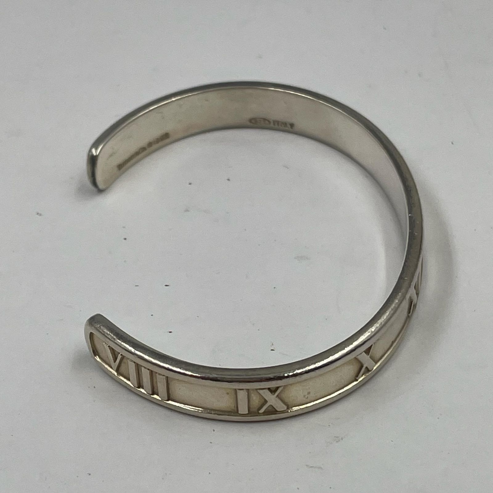 TIFFANY&Co. ティファニー バングル ローマ数字 925ブレスレット