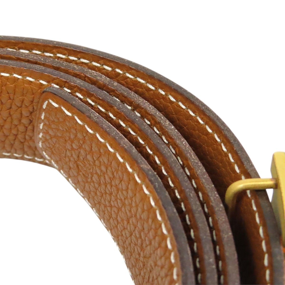 エルメス H バックル リバーシブル レザー ベルト 32MM 85 エルメス H バックル リバーシブル レザー ベルト 32MM 85