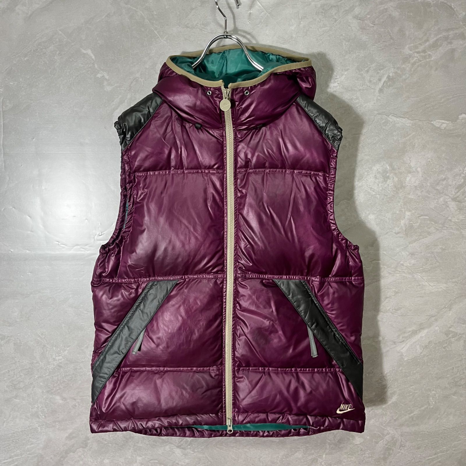 ナイキ スポーツ NIKE ダウン ベスト XL パープル - メルカリ