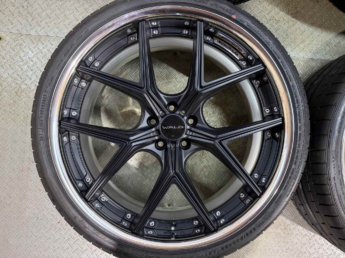 新品【FALKEN 255/30ZR22 295/25ZR22】夏タイヤ【WALD イリマ 22インチ 新品【FALKEN 255/30ZR22 295/25ZR22】夏タイヤ【WALD イリマ 22インチ