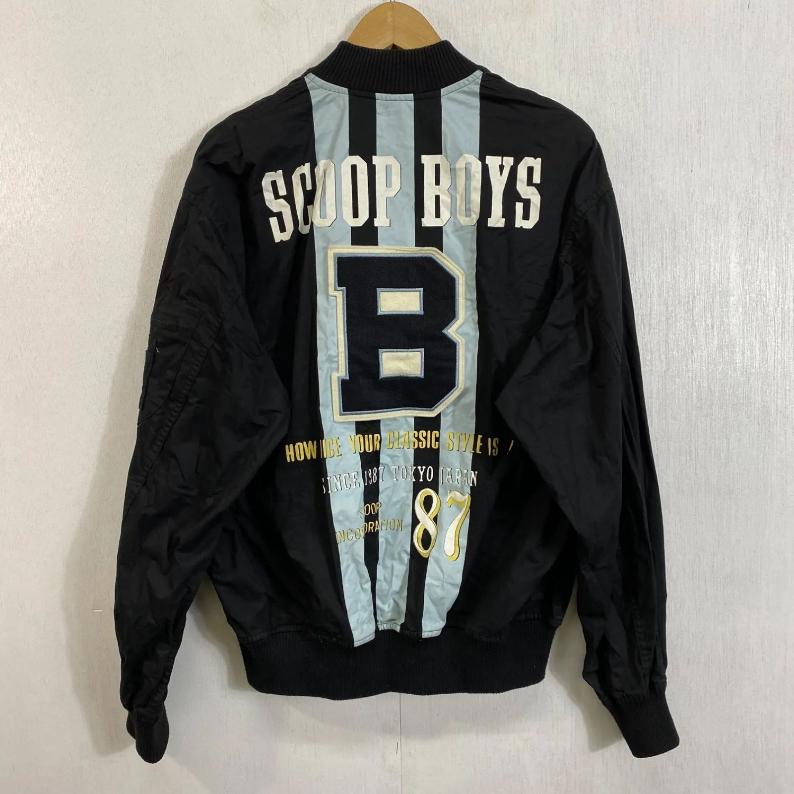 SCOOP BOYS スクープボーイズ ジップアップ ジャケット ブルゾン 日本 