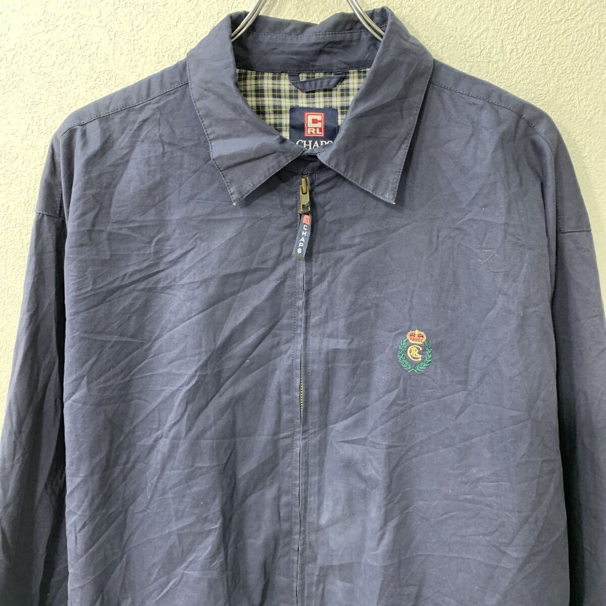CHAPS RALPH LAUREN スウィングトップ L ネイビー チャップス ラルフ 
