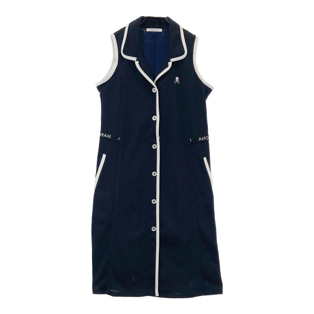 サイズ:38 MARK&LONA マークアンドロナ ワンピース ネイビー系 サイズ:38 MARK&LONA マークアンドロナ ワンピース ネイビー系