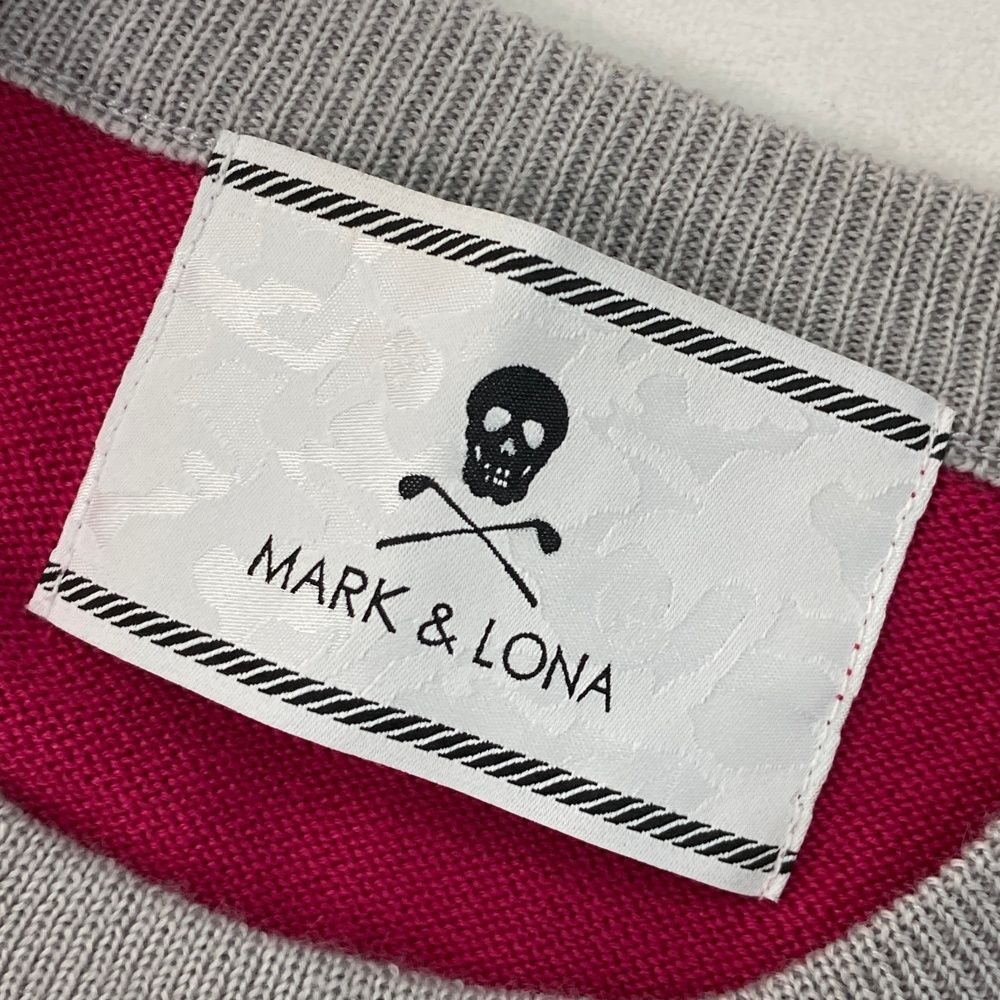 サイズ：S MARK&LONA マークアンドロナ ニットセーター グレー系