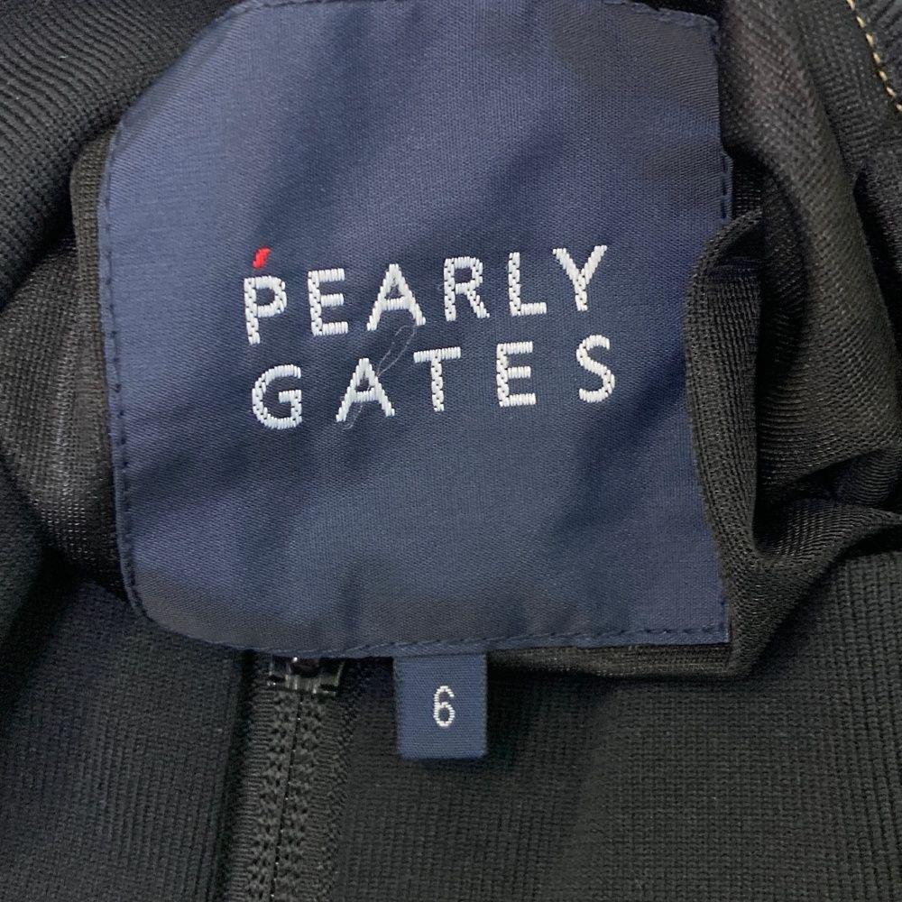 サイズ：6 PEARLY GATES パーリーゲイツ 裏地付 ジップジャケット