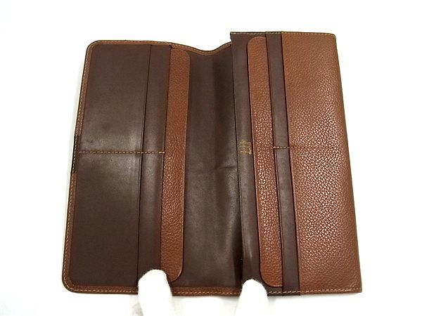 dunhill ダンヒル オックスフォード レザー 二つ折り 長財布