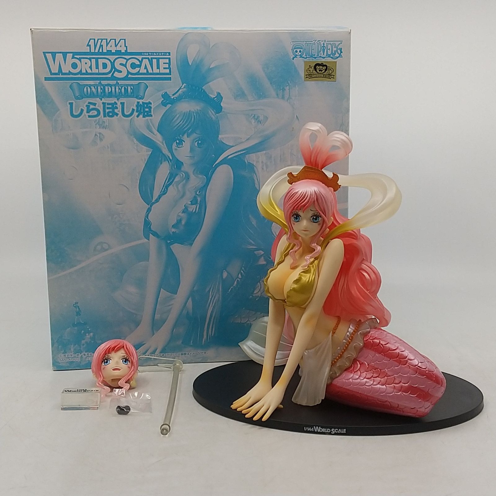 1/144 WORLD SCALE ワンピース しらほし姫 フィギュア ONEPIECE 