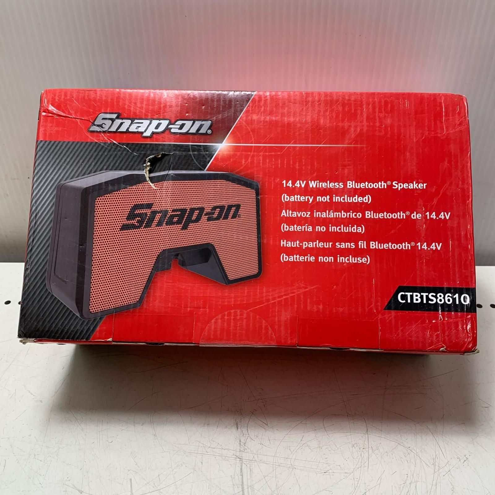 Snap-on スナップオン ワイヤレス Bluetooth スピーカー CTBTS8610 