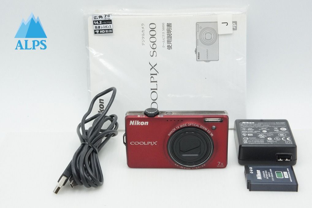 S6000 COOLPIX Nikon ニコン コンパクトデジタルカメラ | 良品
