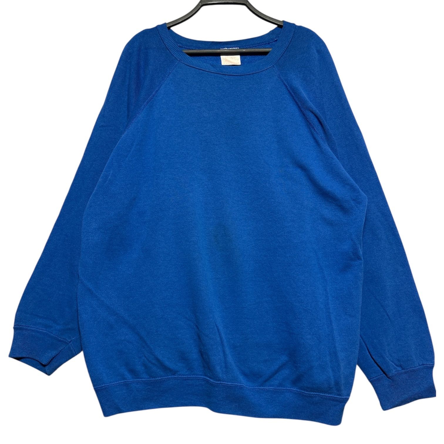 90s USA製 Hanes SPORT ヘインズ 無地 ラグラン スウェット シャツ 