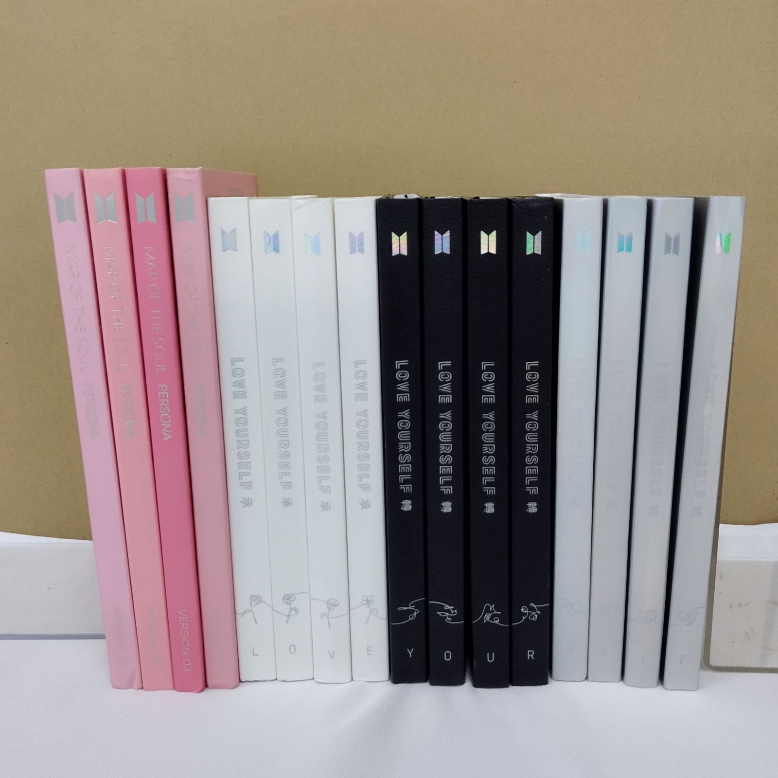 D33331】BTS アルバム まとめ売り LOVE YOUR SELF、MAP OF THE SOUL 