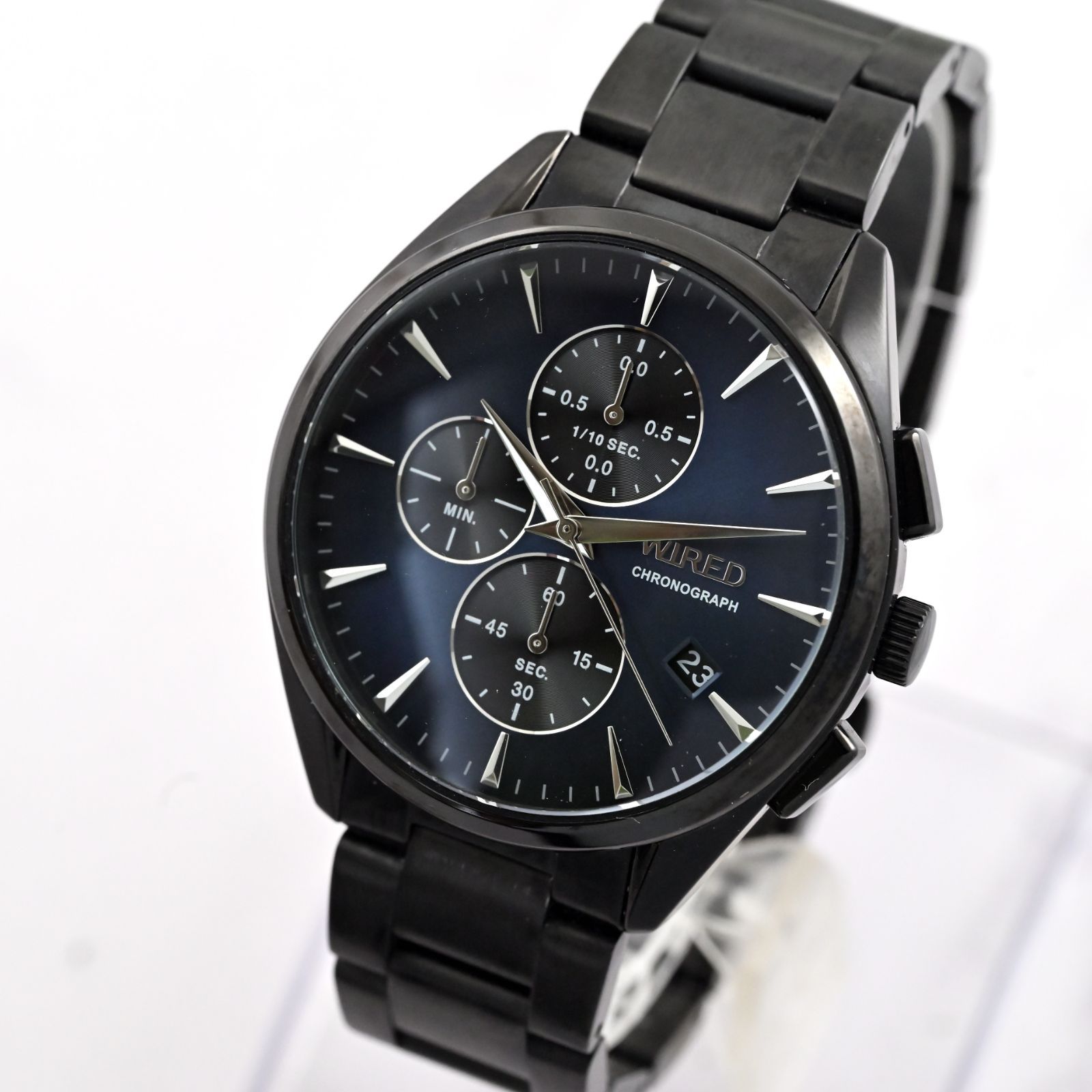 SEIKO WIRED セイコー ワイアード 41mm径 ブラック文字盤 メンズ 