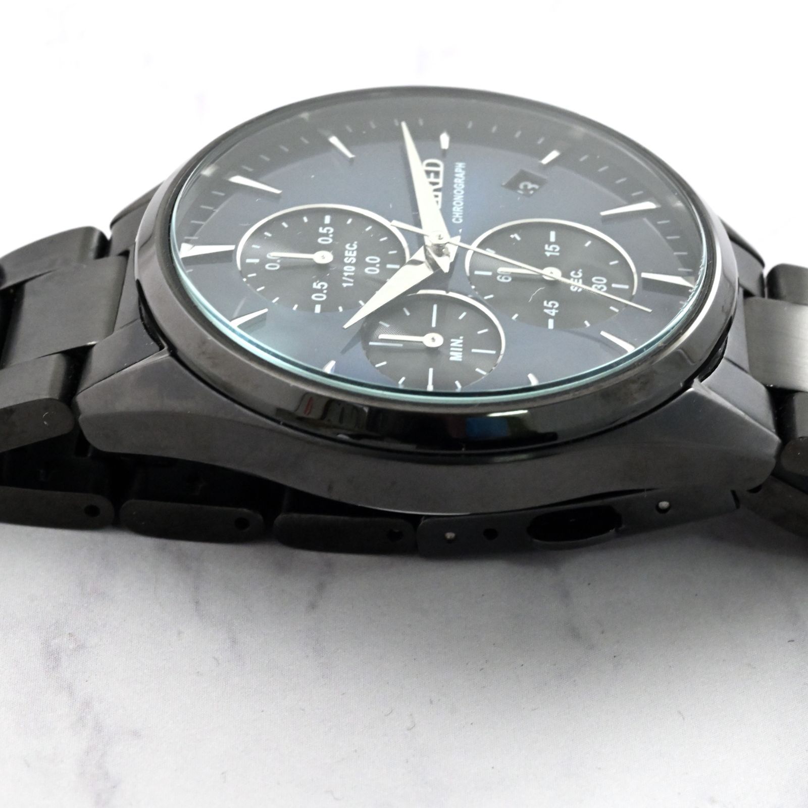 SEIKO WIRED セイコー ワイアード 41mm径 ブラック文字盤 メンズ 