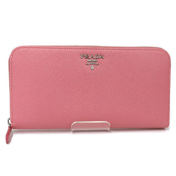 プラダ PRADA サフィアーノ ジップアラウンド長財布 ラウンド 