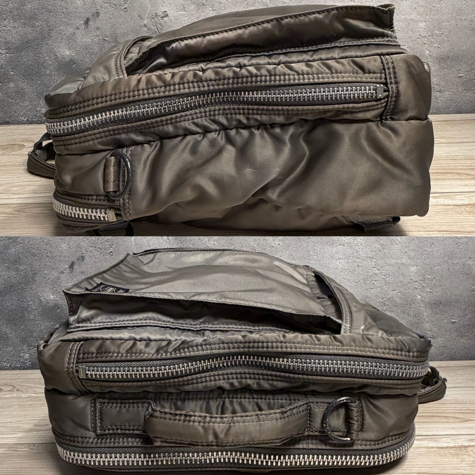 PORTER TANKER 3WAY ポーター タンカー シルバーグレー ブリーフケース