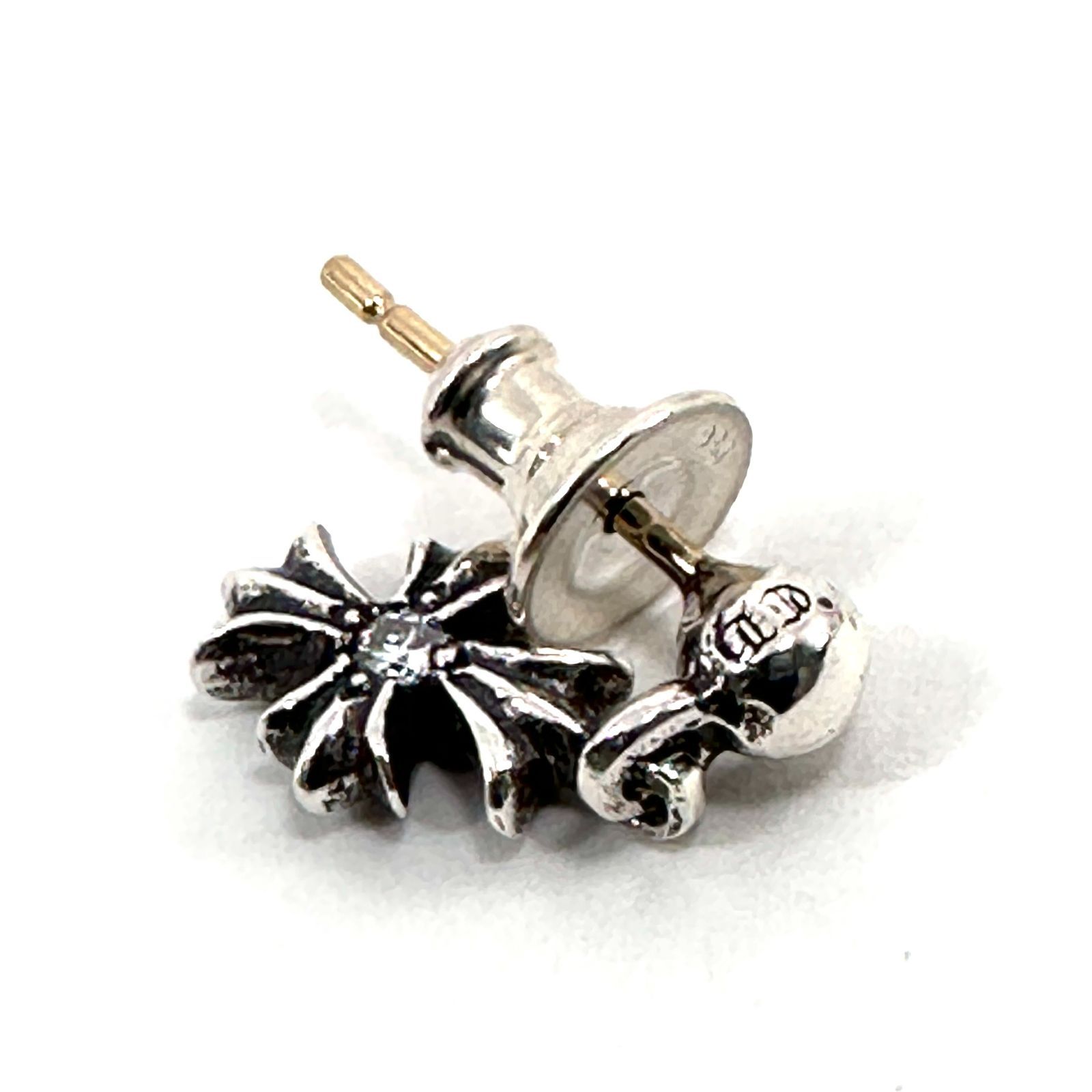 CHROME HEARTS タイニーE ドロップピアス ダイヤ SV925 クロムハーツ