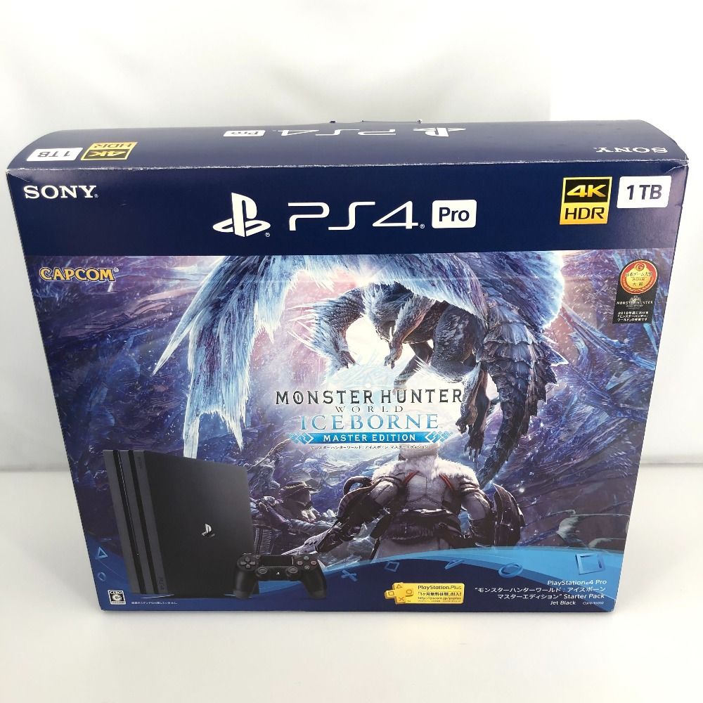 05w18916 【PS4 Pro】PlayStation4 Pro 本体 箱あり CUH-7200B 1TB 