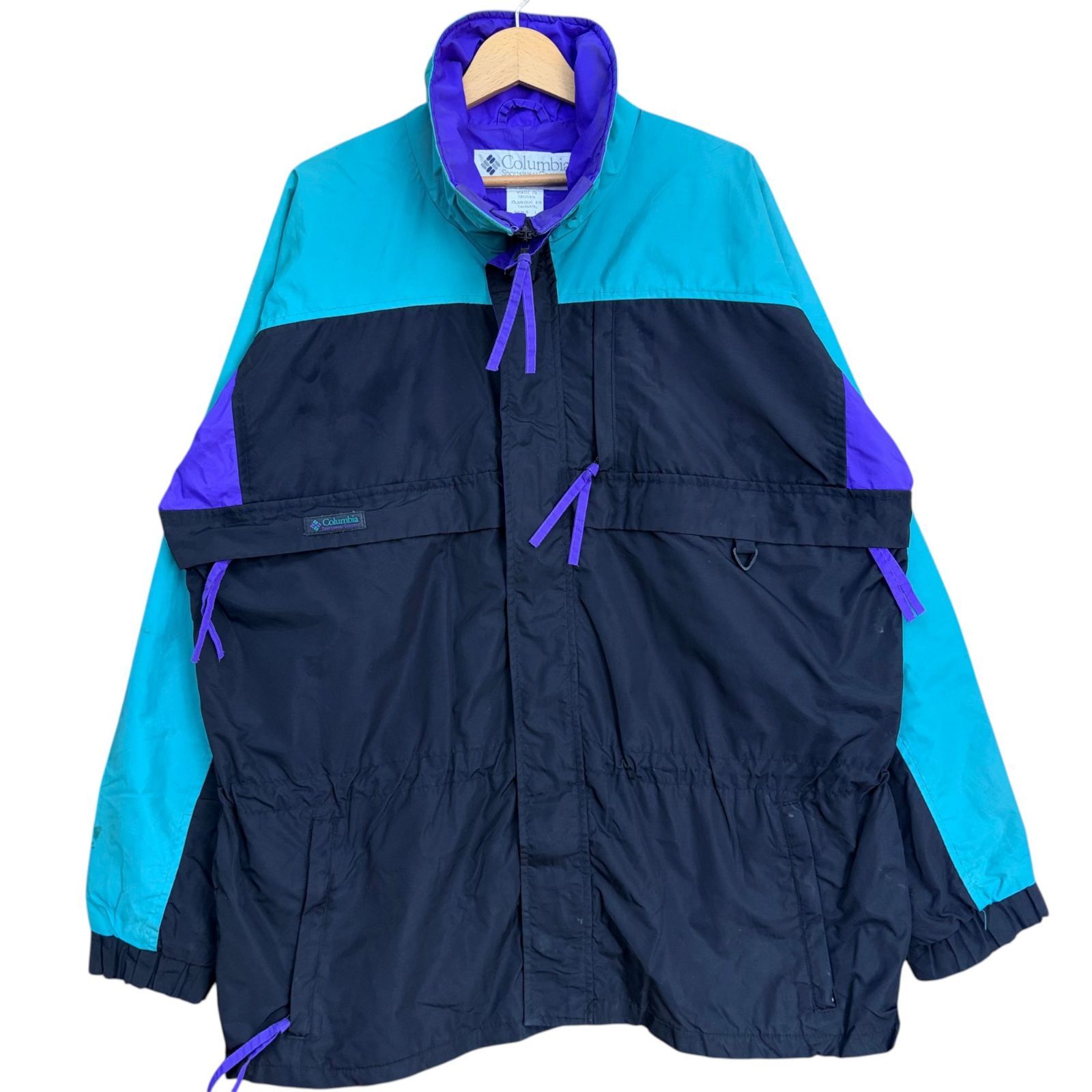 90年代 Columbia コロンビア Gizzmo 3WAY ナイロンジャケット 