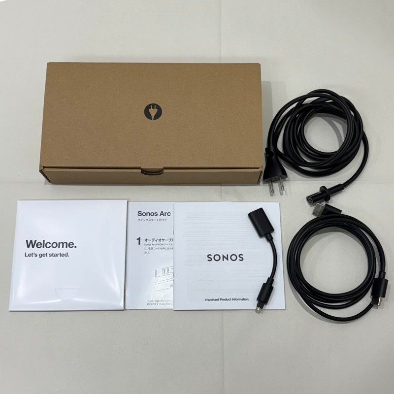 Sonos ソノス サウンドバー Sonos Arc ARCG1JP1BLK ブラック 動作確認