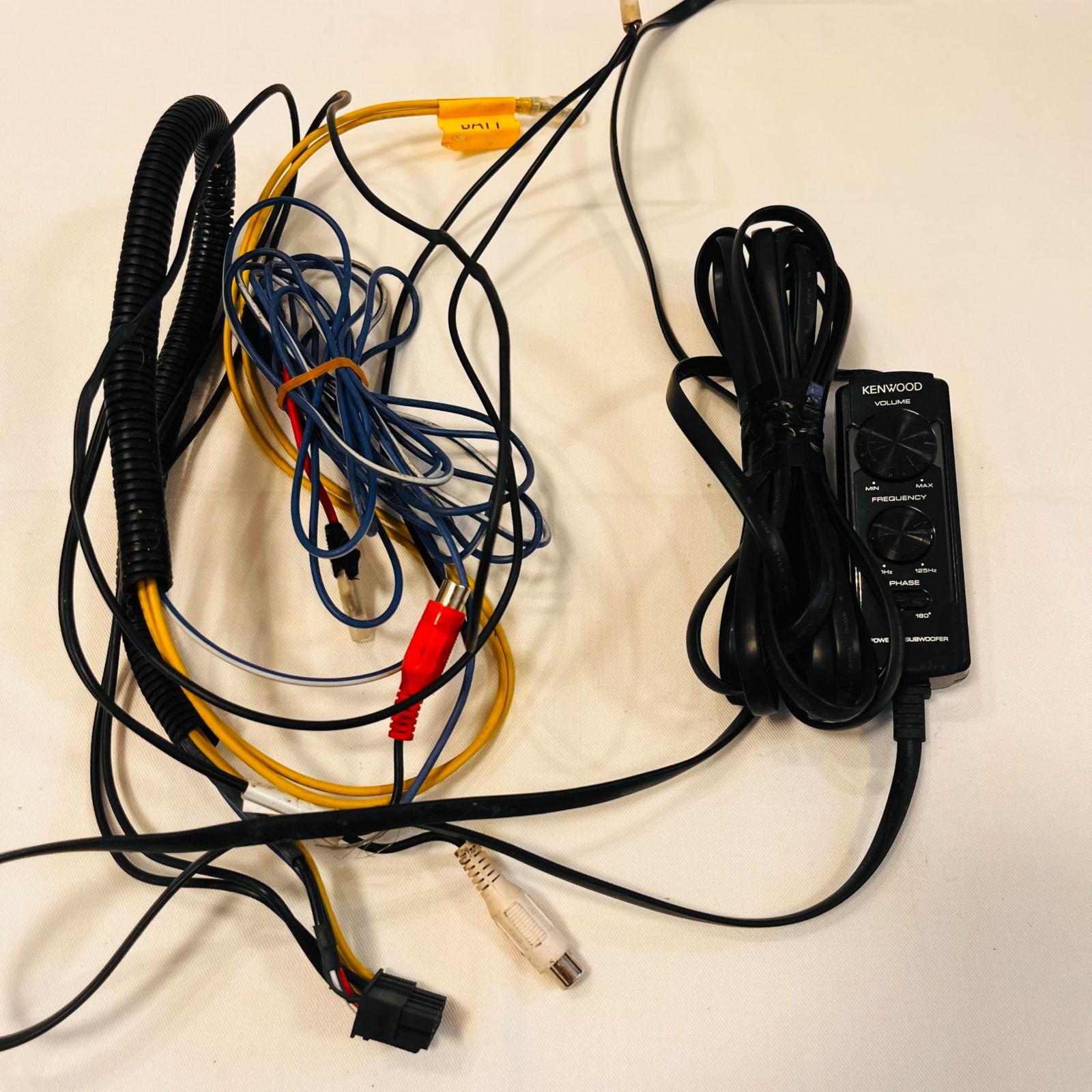ケンウッド RCA チューンアップサブウーファーシステム KSC-SW11