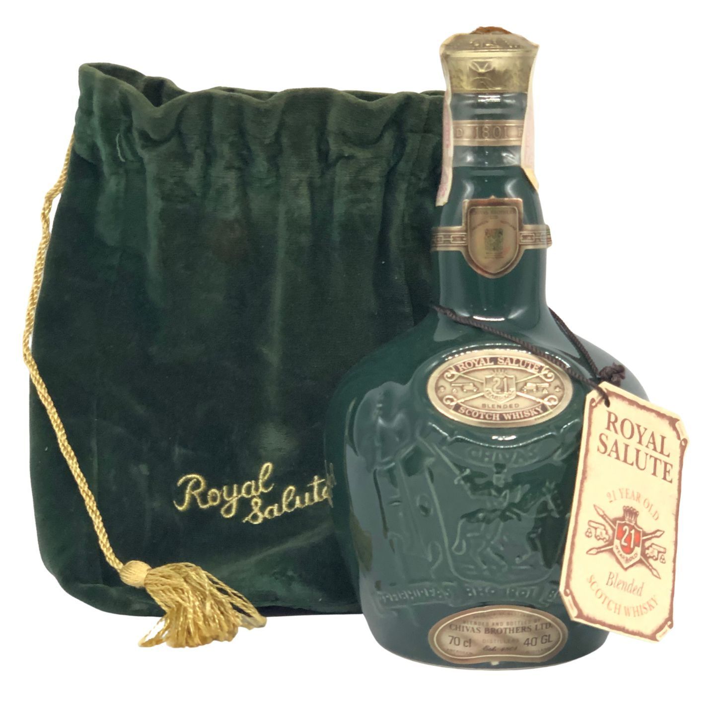 未開栓】ロイヤルサルート SCOTCH WHISKY21年青陶器 1L⭐︎古酒 2026年
