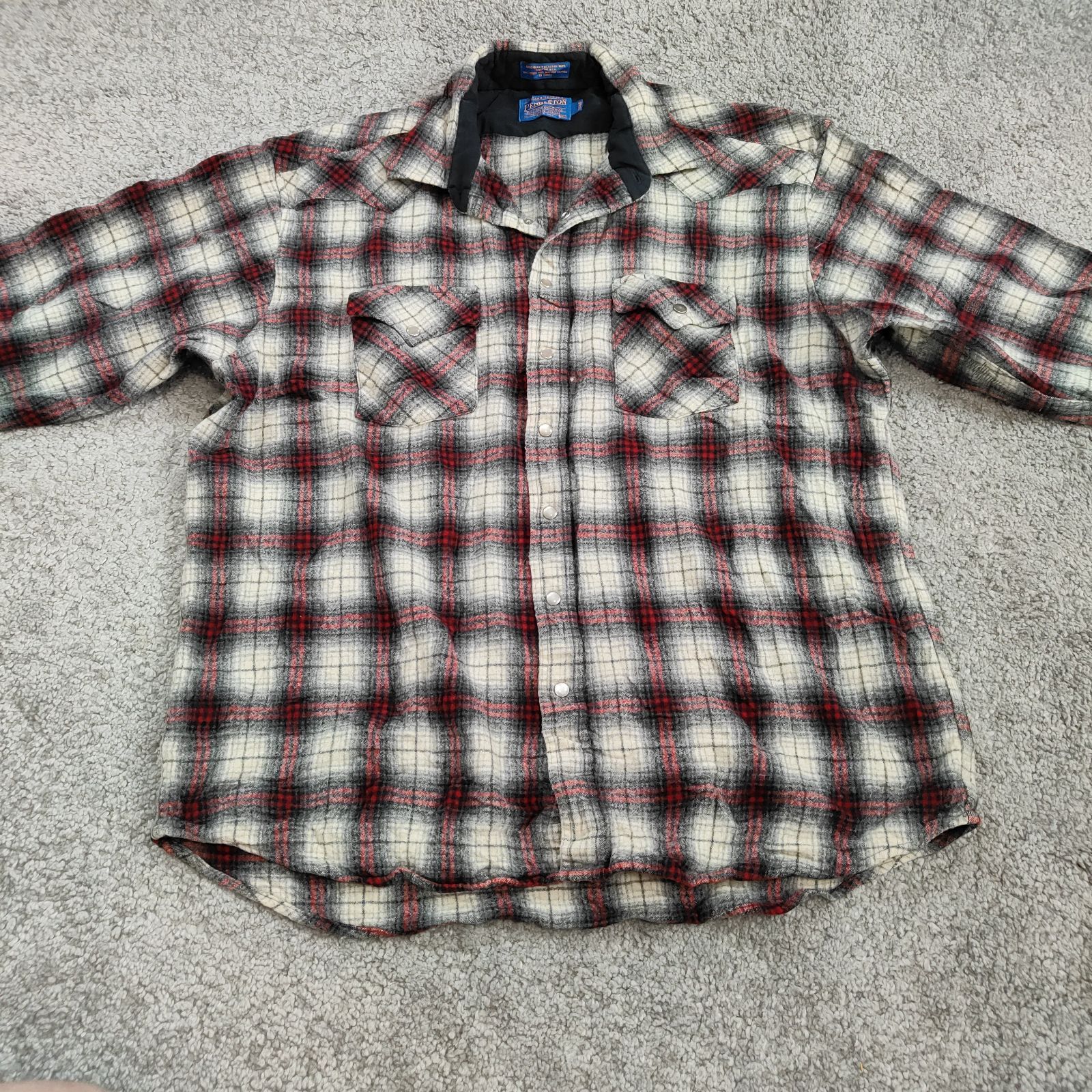 Pendleton ウエスタン ネルシャツ シャドウチェック PENDLETON ペンドルトン ウエスタンシャツ ネルシャツ 【サイズ】 XXL