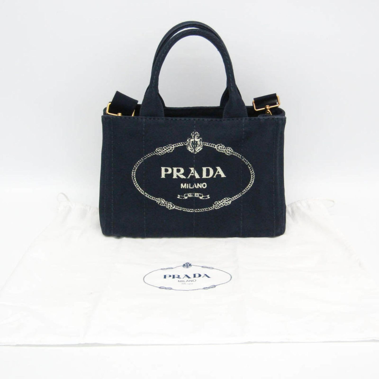プラダ(Prada) カナパ レディース キャンバス ショルダーバッグ,トート 