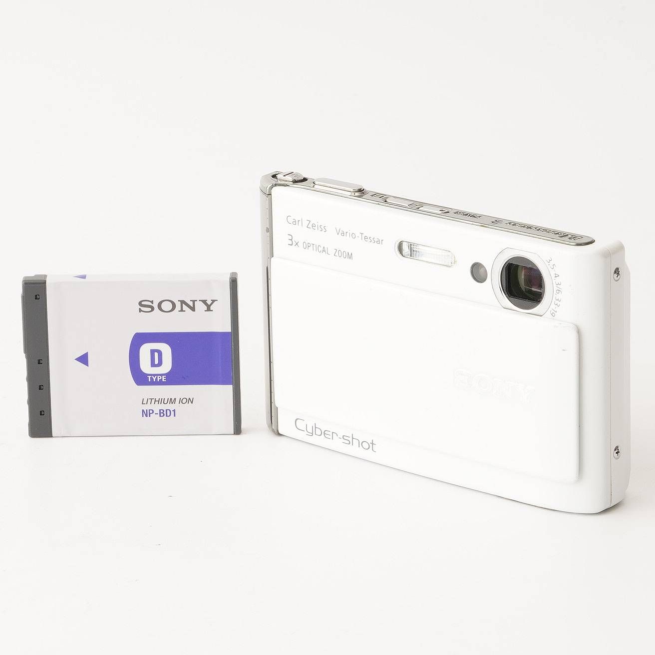 SONY Cyber-shot DSCーT70ホワイトデジタルカメラ 【公式通販】